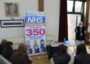 NHS jobs presentation to Year 10s